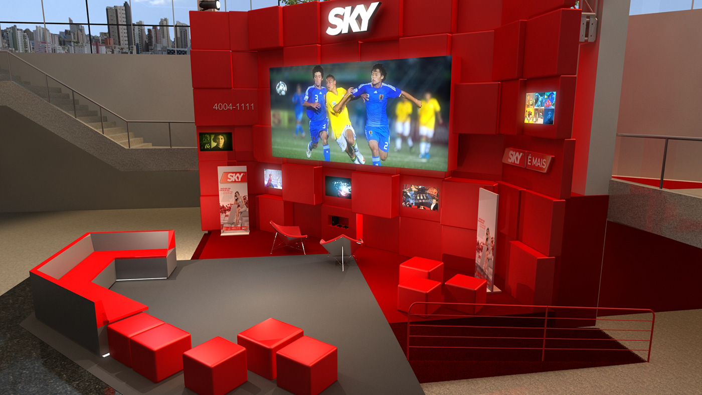 Sky的演播空間紅艷艷的 - 第6張 - 會展活動策劃CCASY.COM Sky的演播空間紅艷艷的 - 第6張