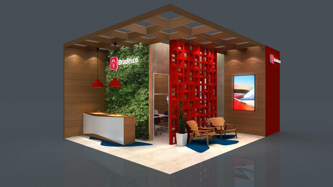Bradesco展位設計 - 第6張 - 會展活動策劃CCASY.COM Bradesco展位設計 - 第6張