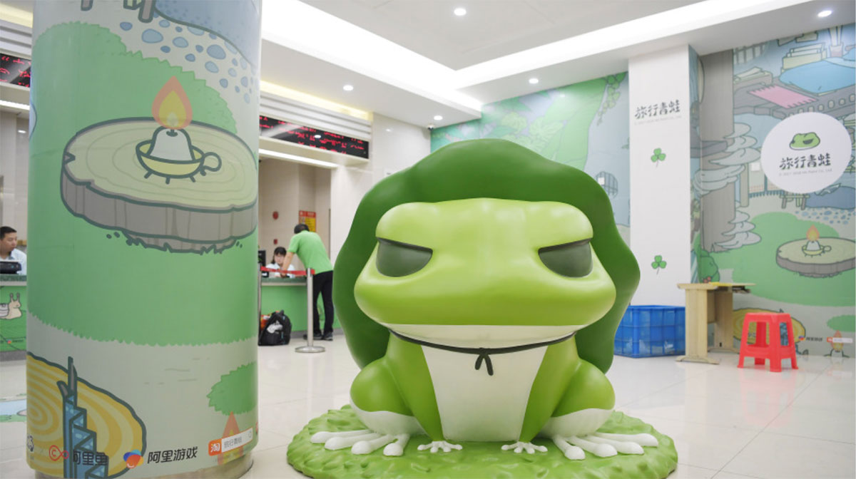 蛙兒子居然定點(diǎn)上海郵局了，快去瞅瞅你的蛙兒子吧