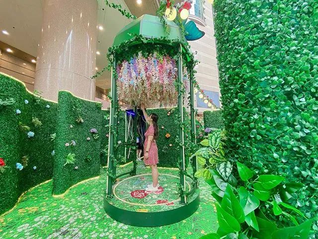 我的秘密花園展覽活動神秘開展，更有專屬花系顏色可以測試