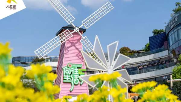 向往生活季·HFAMILY全國首展活動(dòng)策劃太治愈了，超萬株油菜花好治愈