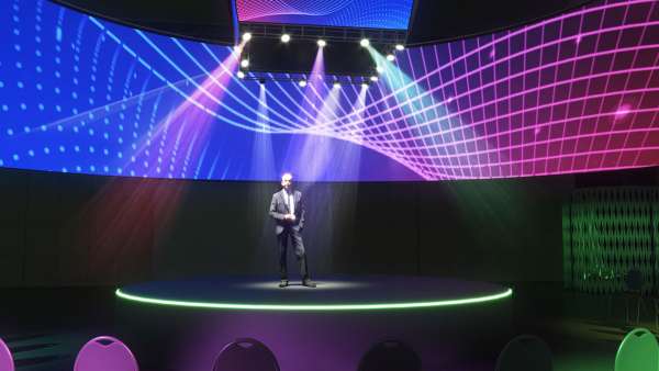 IT行業(yè)的這個(gè)峰會(huì)論壇太酷炫了，科技感真強(qiáng)