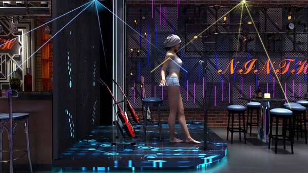 酒吧展示設(shè)計(jì)也是可以這么剛硬和潮酷