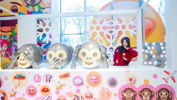 emoji快閃店帶你開啟一段奇樂之旅，拍照打卡都要你好看