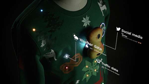 瑞典711圣誕節(jié)宣傳活動(dòng) 智能打折毛衣