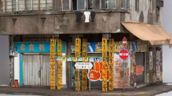 微型香港的這個雕塑展覽活動，每個細(xì)節(jié)的處理都精致得讓人驚嘆