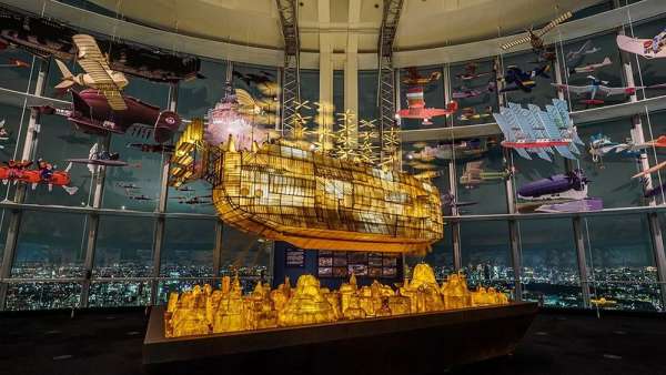 天空飛船空降吉卜力博物館的這個(gè)主題展覽活動(dòng)，甚是吸引