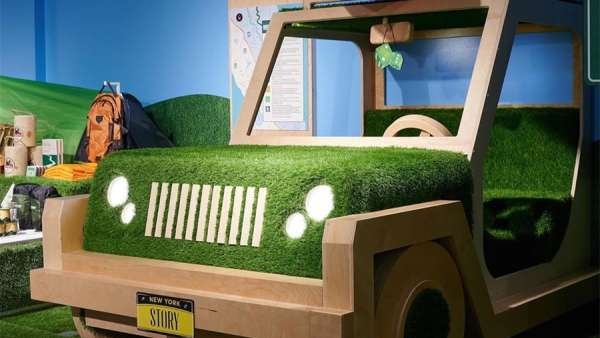 在商場里組織的這次春游快閃店活動太逼真和有趣了，春游就該如此