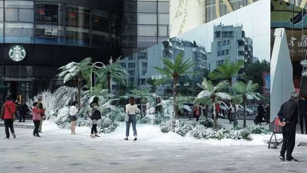 快閃店活動策劃暖了一生的陪伴，用一場22度的雪體驗了白頭到老