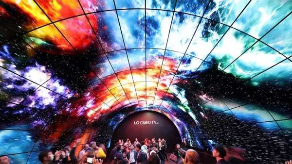 消費(fèi)電子展覽活動現(xiàn)場怎么提高關(guān)注度，LG的216個(gè)OLED電視贏了