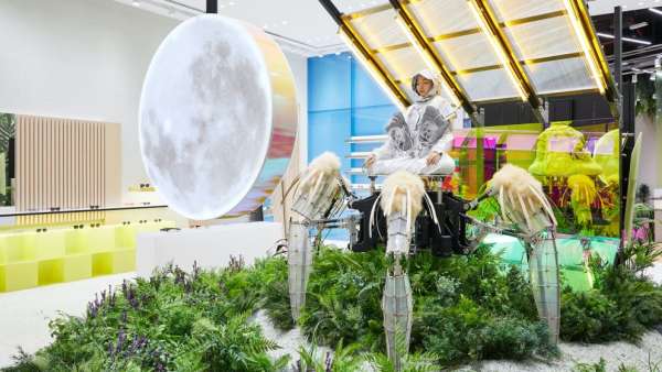 沉浸式的商業(yè)空間展覽活動設計再次刷新朋友圈，時尚熱搜榜也有份吧