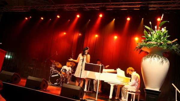 建筑公司100周年慶典活動上那群鹿未免太吸睛了吧