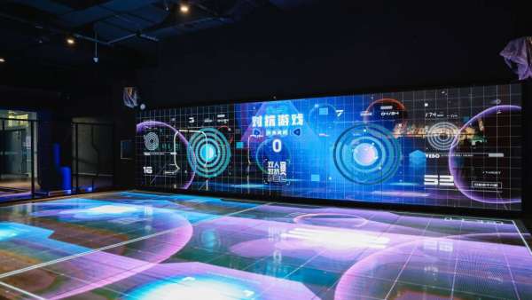 量子主題展覽展示，活動空間滿滿的科技感，掃碼進(jìn)入未來世界吧