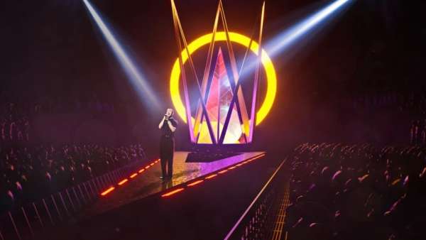 Sam Smith演唱會活動策劃的三角棱鏡舞美，科幻電影般震撼