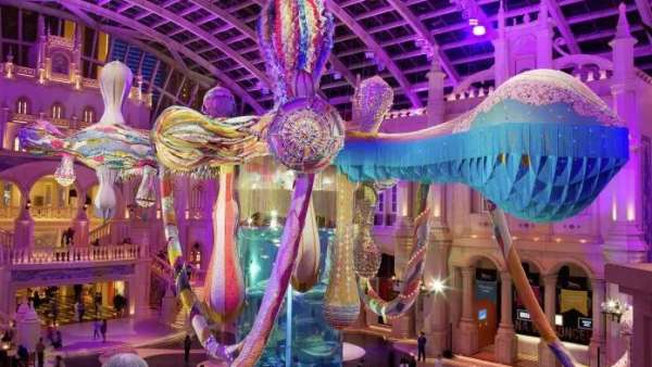 葡萄牙藝術家的大型藝術展覽活動裝置構建的是全新觀看事物的方式