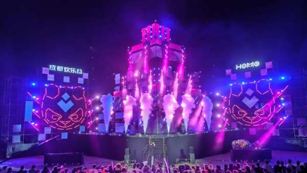 成都?xì)g樂谷HOMO電音節(jié)活動策劃的蒸汽朋克風(fēng)格主題派對太燥了