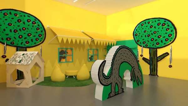 六大展區(qū)近200件展品，宮西達(dá)也恐龍?zhí)卣够顒硬邉澐e聚愛與希望