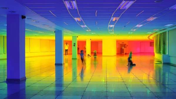 走進(jìn)彩虹，沉浸式展覽活動裝置帶你感受身臨其境的色彩