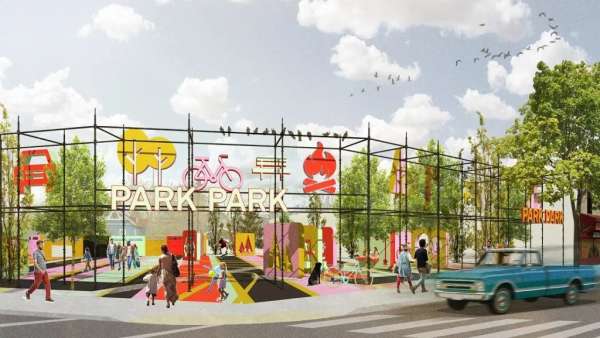 顛覆城市空間的公共展覽活動策劃裝置多了幾分歡樂韻味