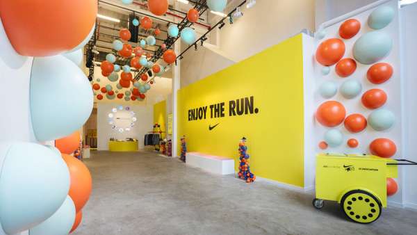 耐克xThe Infatuation策劃的快閃活動沉浸式感很可以