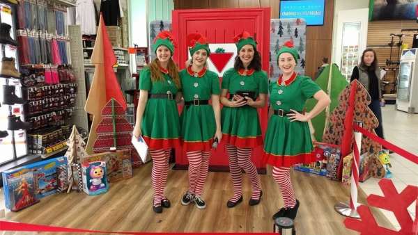 加拿大零售品牌圣誕節(jié)快閃活動策劃竟可以與圣誕老人聊天，神奇