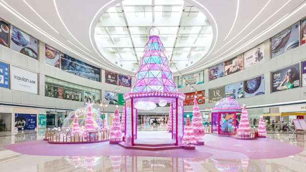 夢幻集光夢工廠圣誕節(jié)活動策劃晶瑩剔透五光十色，似仙境般夢幻