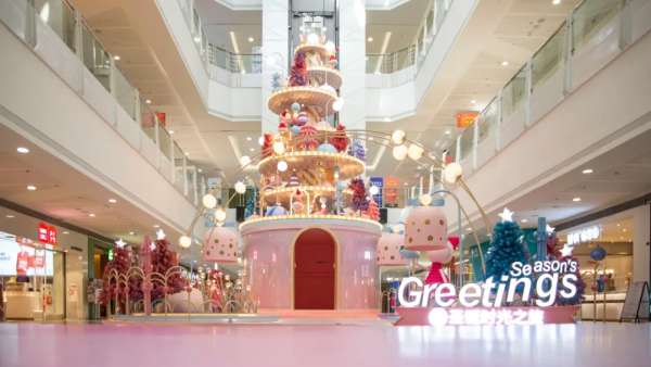 SM「圣誕時光之旅」周年圣誕活動策劃的主題美陳滿滿的“qi”待