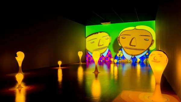 「奧斯吉美奧斯」展覽活動策劃再現(xiàn)黃色人物卡通形象，能量爆棚