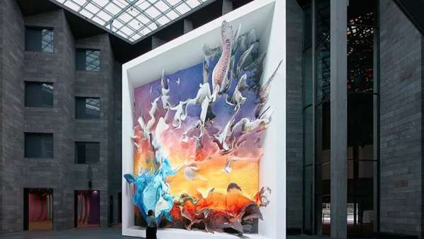 用量子計(jì)算處理后的量子記憶主題展覽活動(dòng)策劃視覺太爆炸了