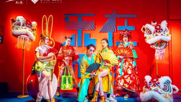 原創(chuàng)IP凱西兔主題街區(qū)活動(dòng)策劃很豐富，場(chǎng)景打卡更明亮有趣