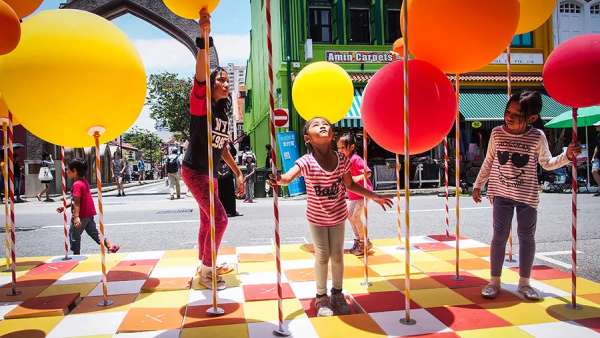 氣球叢林「Stamp To Smile」快閃活動策劃總讓你驚喜不斷，步履不停