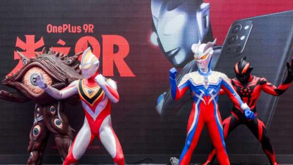 一加手機快閃店活動策劃現(xiàn)場，“硬核伙伴”迪迦奧特曼能量加持