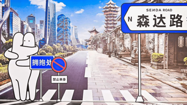 森達(dá)攜手人氣IP Mr.Donothing搞了個(gè)潮味十足的跨界快閃店活動(dòng)策劃