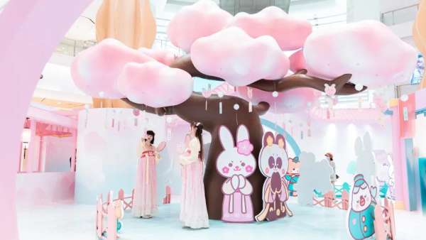 全新萌系唐風IP「桃阮阮家族」主題展覽活動策劃帶你穿越桃系江南