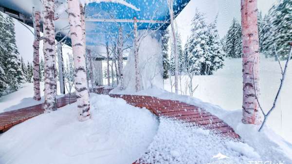 會下雪的快閃店活動策劃不能再酷了，勃朗圣泉這波夏日操作牛！