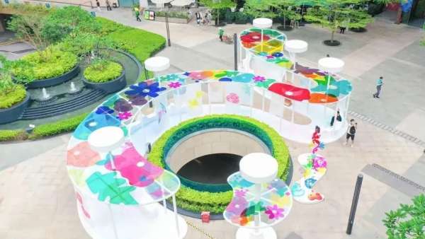 「與光·慢慢 TAKE YOUR TIME」公共藝術(shù)展覽活動策劃裝置悄然出圈