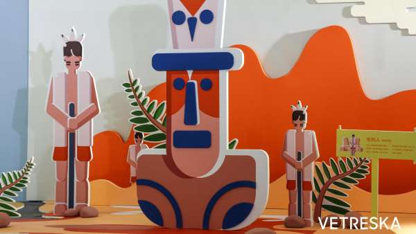 未卡新西蘭貓糧新品發(fā)布會活動策劃現(xiàn)場隨處可見新西蘭標志性文化元素