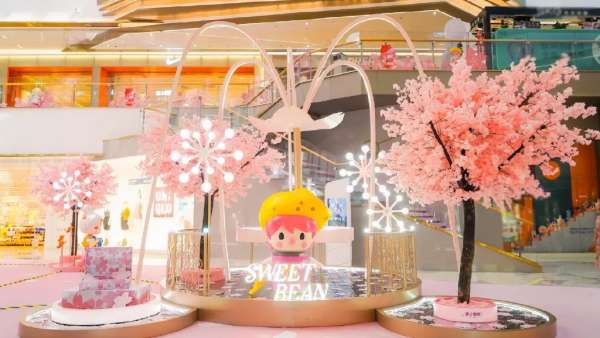 泡泡瑪特櫻花限定展覽活動策劃隨手一拍就是大片