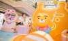 超萌IP形象Kakao Friends主題快閃店活動策劃的打卡位超可愛